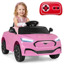12V Kids Ride on Car Licensed Ford Mach E with Parent Control and Horn by LJGDeals