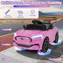 12V Kids Ride on Car Licensed Ford Mach E with Parent Control and Horn by LJGDeals