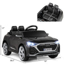 12V Kids Ride on Car Licensed Audi SQ8 with Remote Control and 3 Speeds by DirectDeals