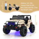 12V Kids Ride-on Jeep Car with 2.4 G Remote Control by LJGDeals