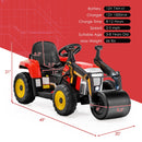 12V Kids Ride-On Road Roller with Remote Control