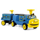 12V Kids Ride-On Train 3-Seater with Detachable Carriage