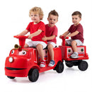 12V Kids Ride-On Train 3-Seater with Detachable Carriage by LJGDeals