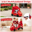 12V Kids Ride-On Train 3-Seater with Detachable Carriage by LJGDeals
