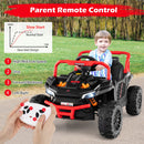 12V Kids Ride on Truck Off-Road UTV with Parental Remote and Lights