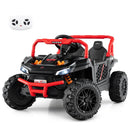 12V Kids Ride on Truck Off-Road UTV with Parental Remote and Lights by LJGDeals
