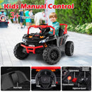 12V Kids Ride on Truck Off-Road UTV with Parental Remote and Lights by LJGDeals