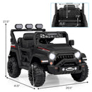 12V Electric Kids Ride on Truck with Remote Control and Music by LJGDeals