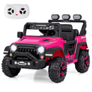 12V Electric Kids Ride on Truck with Remote Control and Music by LJGDeals