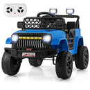 12V Kids Ride on Truck Car with Parental Remote and Music Player by LJGDeals