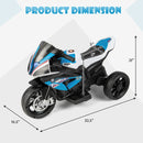 12V Licensed BMW Kids Motorcycle Ride-On Toy for 37-96 Months Old Kids by LJGDeals