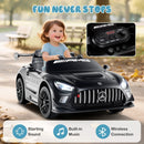 12V Kids Ride-On Car Mercedes-AMG GT3 Licensed with Adjustable Speed by LJGDeals