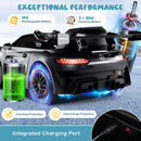12V Kids Ride-On Car Mercedes-AMG GT3 Licensed with Adjustable Speed by LJGDeals