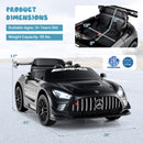 12V Kids Ride-On Car Mercedes-AMG GT3 Licensed with Adjustable Speed