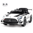 12V Kids Ride-On Car Mercedes-AMG GT3 Licensed with Adjustable Speed by LJGDeals
