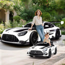 12V Kids Ride-On Car Mercedes-AMG GT3 Licensed with Adjustable Speed by LJGDeals