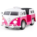 12V Ride On Car Licensed Volkswagen Ride-on Bus with Cup Holder and LED Headlights for 3+ Years Old by LJGDeals