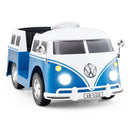 12V Ride On Car Licensed Volkswagen Ride-on Bus with Cup Holder and LED Headlights for 3+ Years Old by LJGDeals
