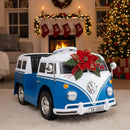 12V Ride On Car Licensed Volkswagen Ride-on Bus with Cup Holder and LED Headlights for 3+ Years Old by LJGDeals