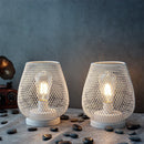 6.7" Tall Battery Powered Outdoor Table Lamp
