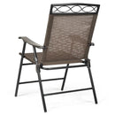 Set of 4 Patio Folding Chairs by LJGDeals