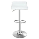 Set of 2 Adjustable PU Leather Backless Bar Stools by LJGDeals