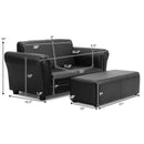Soft Kids Double Sofa with Ottoman by LJGDeals