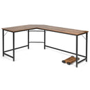 L Shaped Desk Corner Computer Desk PC Laptop Gaming Table Workstation by LJGDeals