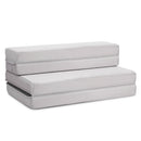 4 Inch Folding Sofa Bed Foam Mattress with Handles by DirectDeals