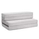 4 Inch Folding Sofa Bed Foam Mattress with Handles by LJGDeals