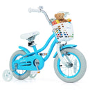 Kids Bike 12 Inch with Training Wheels and Adjustable Seat