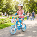 Kids Bike 12 Inch with Training Wheels and Adjustable Seat by DirectDeals