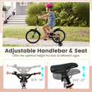 Kids Bike 12-18 Inch with Training Wheels - Pink