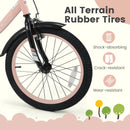 Kids Bike 12-18 Inch with Training Wheels - Pink by DirectDeals