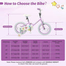 Kids Bike 12-18 Inch with Training Wheels - Purple by LJGDeals