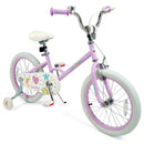 Kids Bike 12-18 Inch with Training Wheels - Purple by DirectDeals