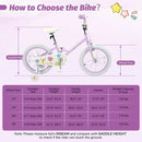 Kids Bike 12-18 Inch with Training Wheels - Purple by LJGDeals