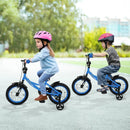 12/14/16/18 Inches Kids Bike with Removable Training Wheels and Adjustable Seatfor 3-8 Years Old Navy by LJGDeals