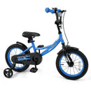 12/14/16/18 Inches Kids Bike with Removable Training Wheels and Adjustable Seatfor 3-8 Years Old Navy by LJGDeals