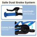 12/14/16/18 Inches Kids Bike with Removable Training Wheels and Adjustable Seatfor 3-8 Years Old Navy by LJGDeals
