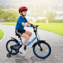 12/14/16/18 Inches Kids Bike with Removable Training Wheels and Adjustable Seatfor 3-8 Years Old Navy by LJGDeals