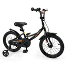 12/14/16/18 Inches Kids Bike with Removable Training Wheels and Adjustable Seatfor 3-8 Years Old Black