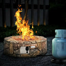 28 Inch Propane Gas Fire Pit by LJGDeals