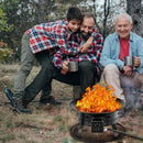 58 000BTU Firebowl Outdoor Portable Propane Gas Fire Pit with Cover and Carry Kit by LJGDeals