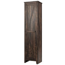 Linen Tower Bathroom Storage Cabinet Tall Slim Side Organizer with Shelf by LJGDeals