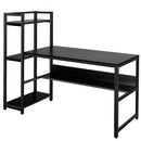 59-Inch Computer Desk Home Office Workstation 4-Tier Storage Shelves by LJGDeals