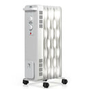 1500 W Oil-Filled Heater Portable Radiator Space Heater with Adjustable Thermostat by LJGDeals