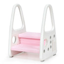 Kids Step Stool Learning Helper with Armrest for Kitchen Toilet Potty Training by LJGDeals