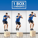 Synergee 3-in-1 Wood Plyo Boxes
