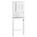 Bathroom Space Saver White Over-the-Toilet Cabinet by LJGDeals
